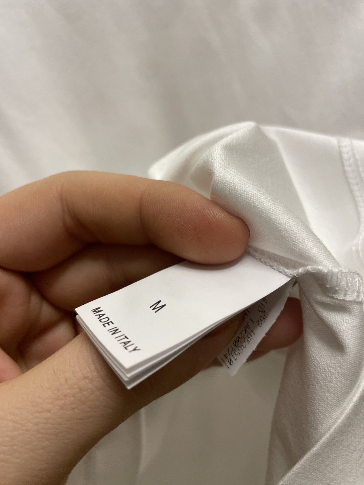 Brunello Cucinelli Brunello Cucinelli white tshirt Size US M / EU 48-50 / 2 - 5 Thumbnail