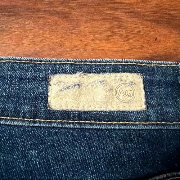 AG Adriano Goldschmied AG Adriano Goldschmied Dark Blue The Farrah Skinny Jeans 26 Size 26" / US 2 / IT 38 - 9 Thumbnail