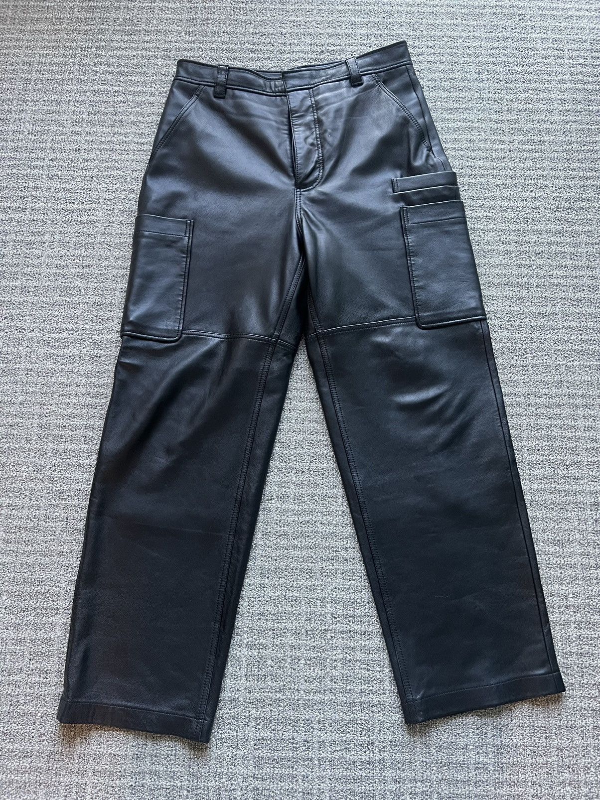 Stussy Stussy lambskin leather transit pants | Grailed