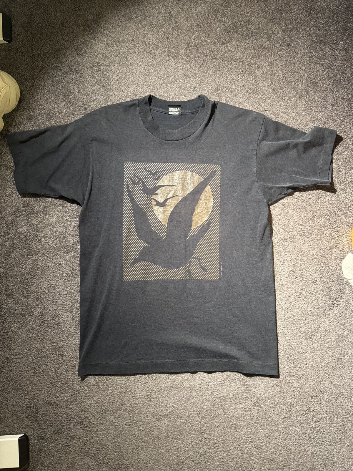 Vintage Vintage Single-Stitch Bird Tee Size US L / EU 52-54 / 3 - 1 Thumbnail