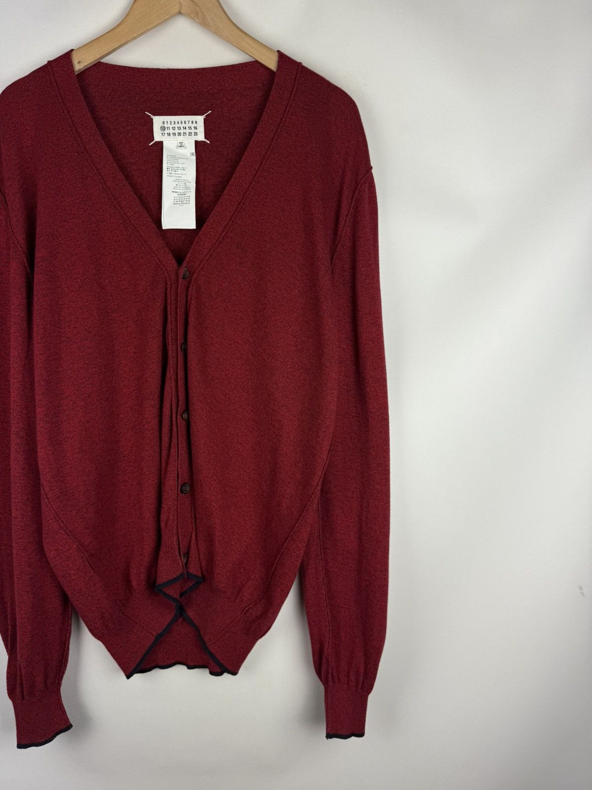Maison Margiela Maison Margiela Button Front Elbow Patches Cardigan Sweater Size US XL / EU 56 / 4 - 3 Thumbnail
