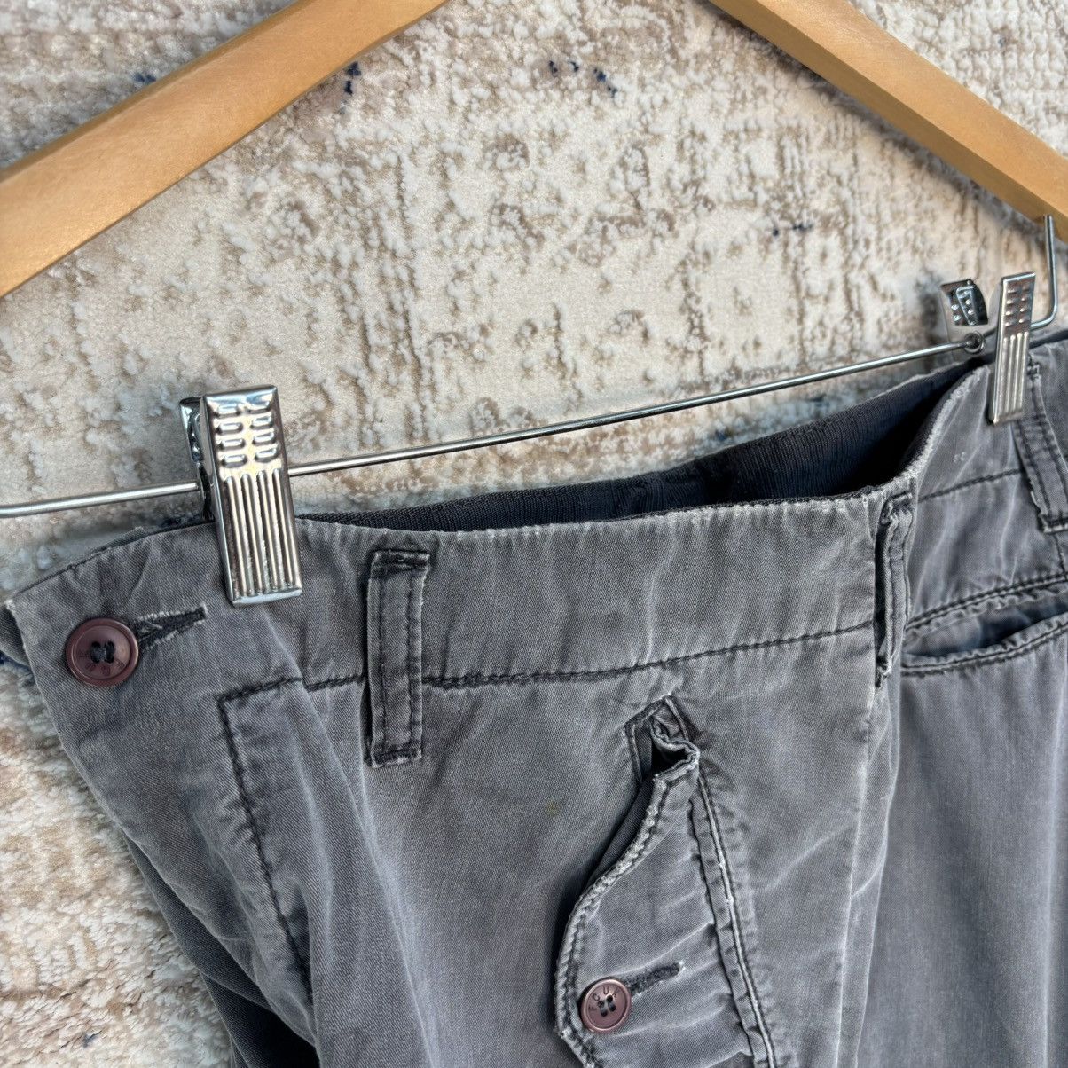 FCUK FCUK Cargo Pants Multi Zipper Pocket Streetwear Design Size US 32 / EU 48 - 18 Thumbnail