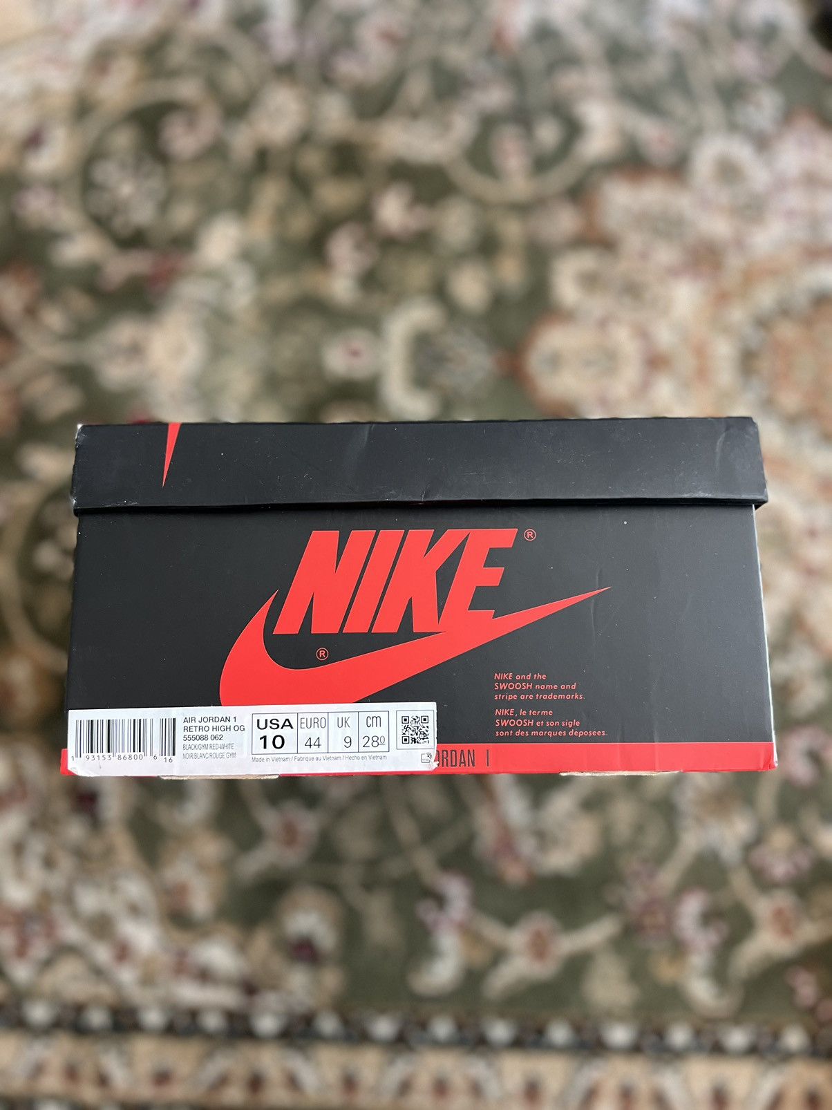 Jordan Brand Jordan 1 Retro High Bloodline Size US 10 / EU 43 - 5 Thumbnail