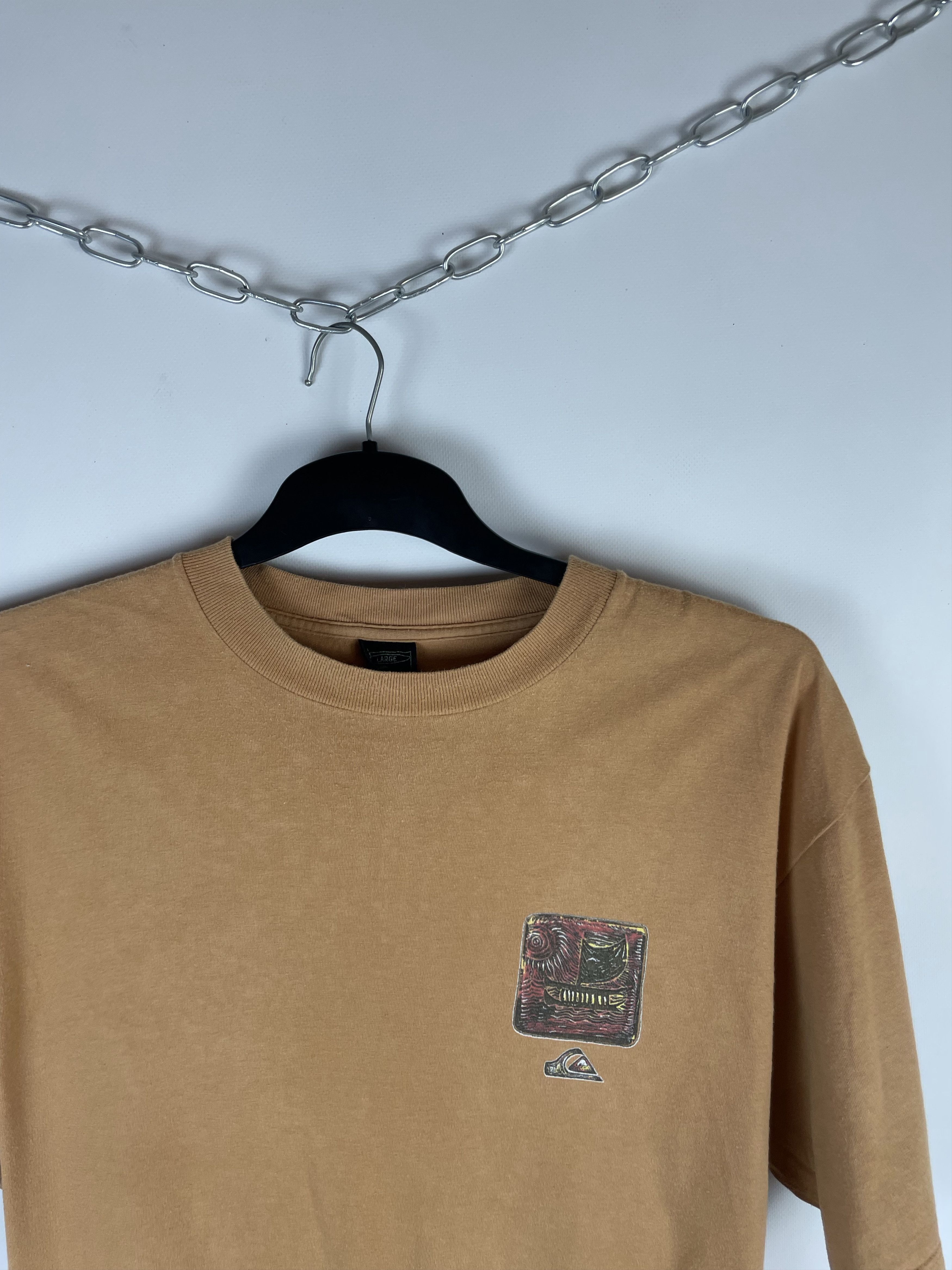 Quiksilver Vintage 90s Surf Quicksilver Big Logo Tee Size US L / EU 52-54 / 3 - 6 Thumbnail