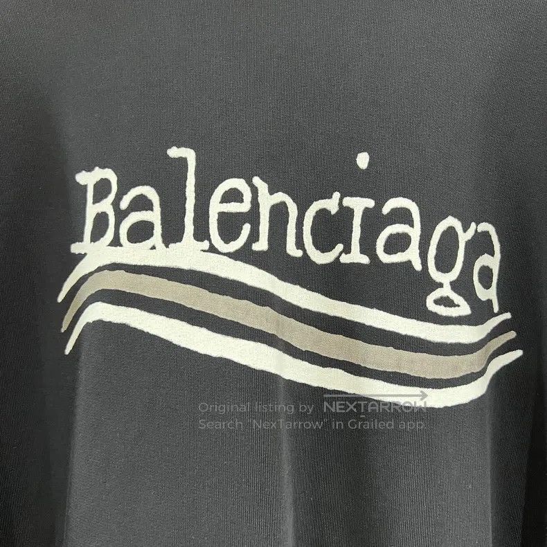 Balenciaga Balenciaga Color Block Letter Logo Printed Coca-Cola Label Size US L / EU 52-54 / 3 - 3 Thumbnail