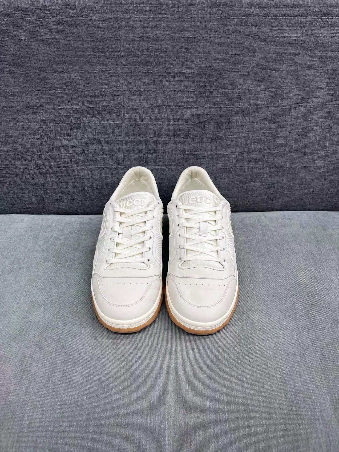 Gucci Mac80 white low top sneakers 43.5
