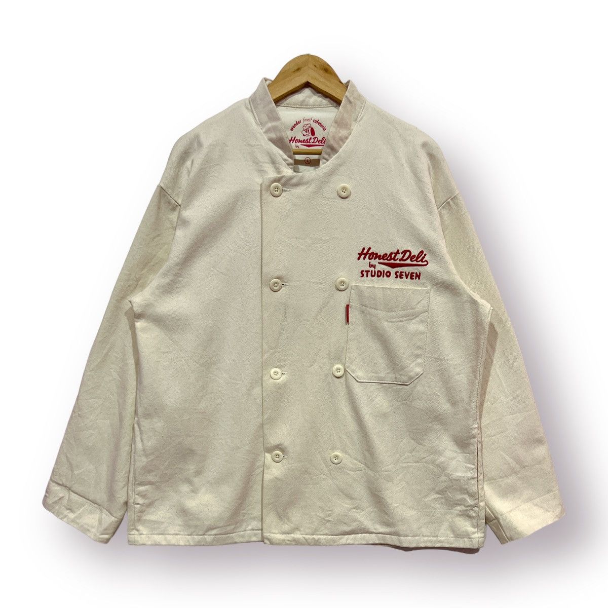 GU 🔥 HONEST DELI by. STUDIO SEVEN HICKORY NAPOLEON JACKET Size US L / EU 52-54 / 3 - 2 Thumbnail