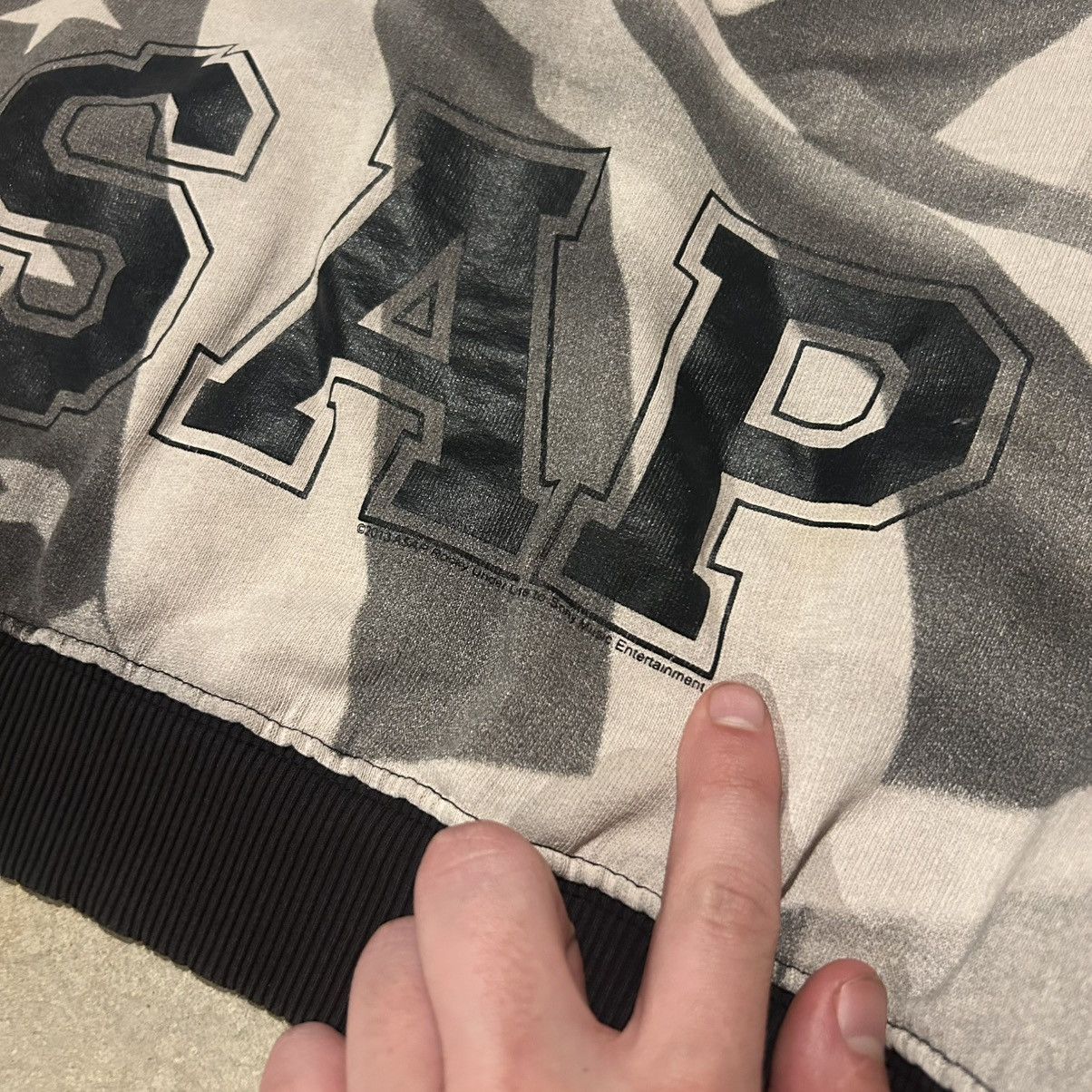 A$AP Rocky × H&M A$AP Rocky x H&M Long Live ASAP 2013 Tour Raglan Crewneck Size US L / EU 52-54 / 3 - 4 Thumbnail