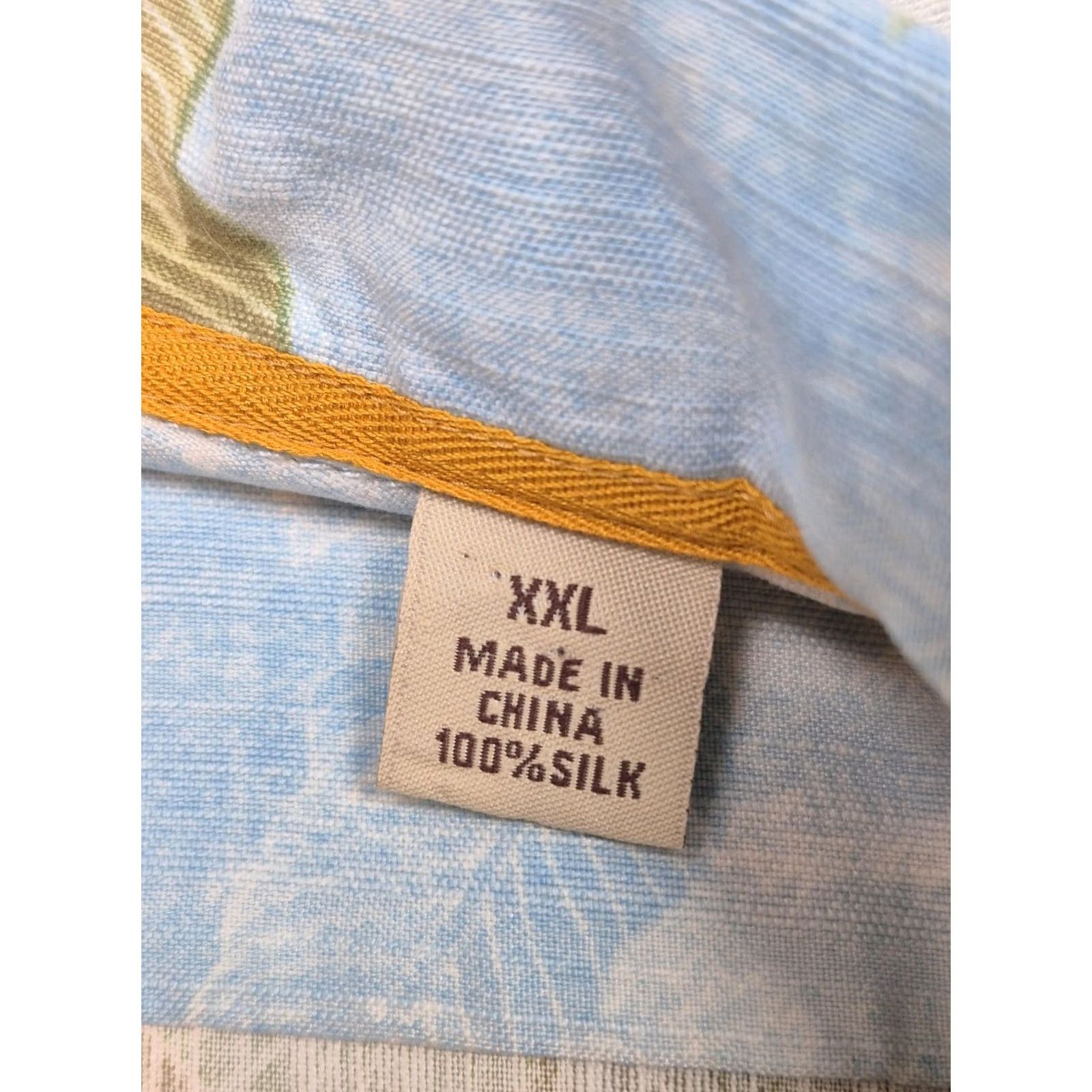 Tommy Bahama 2XL Blue Silk Tommy Bahama Hawaiian Shirt - Button-Up Male Fashion Size US XXL / EU 58 / 5 - 4 Thumbnail