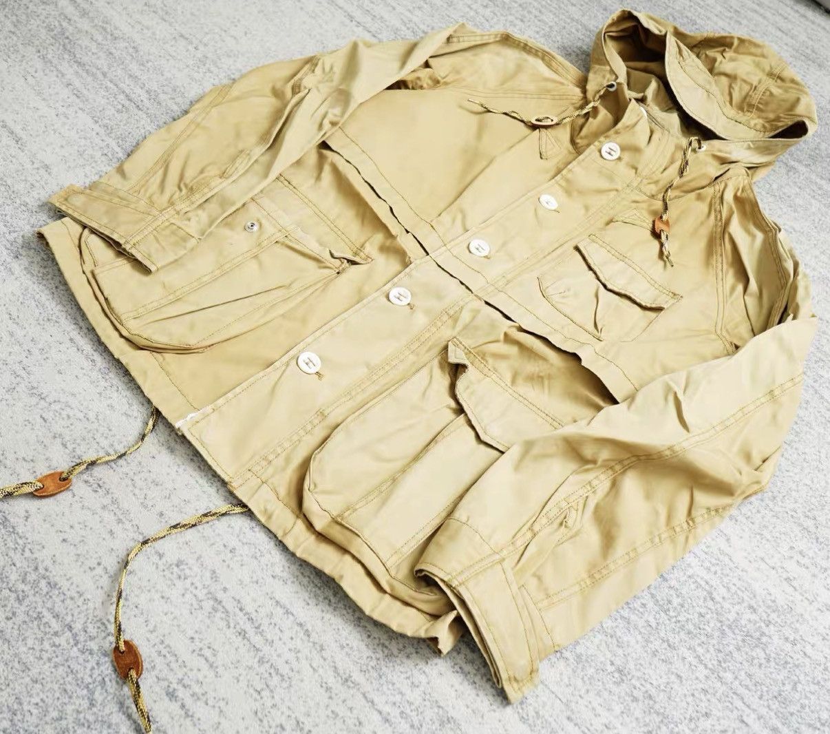 Iroquois Japan Iroquois Three-Pocket Washed Jacket Size US S / EU 44-46 / 1 - 2 Thumbnail