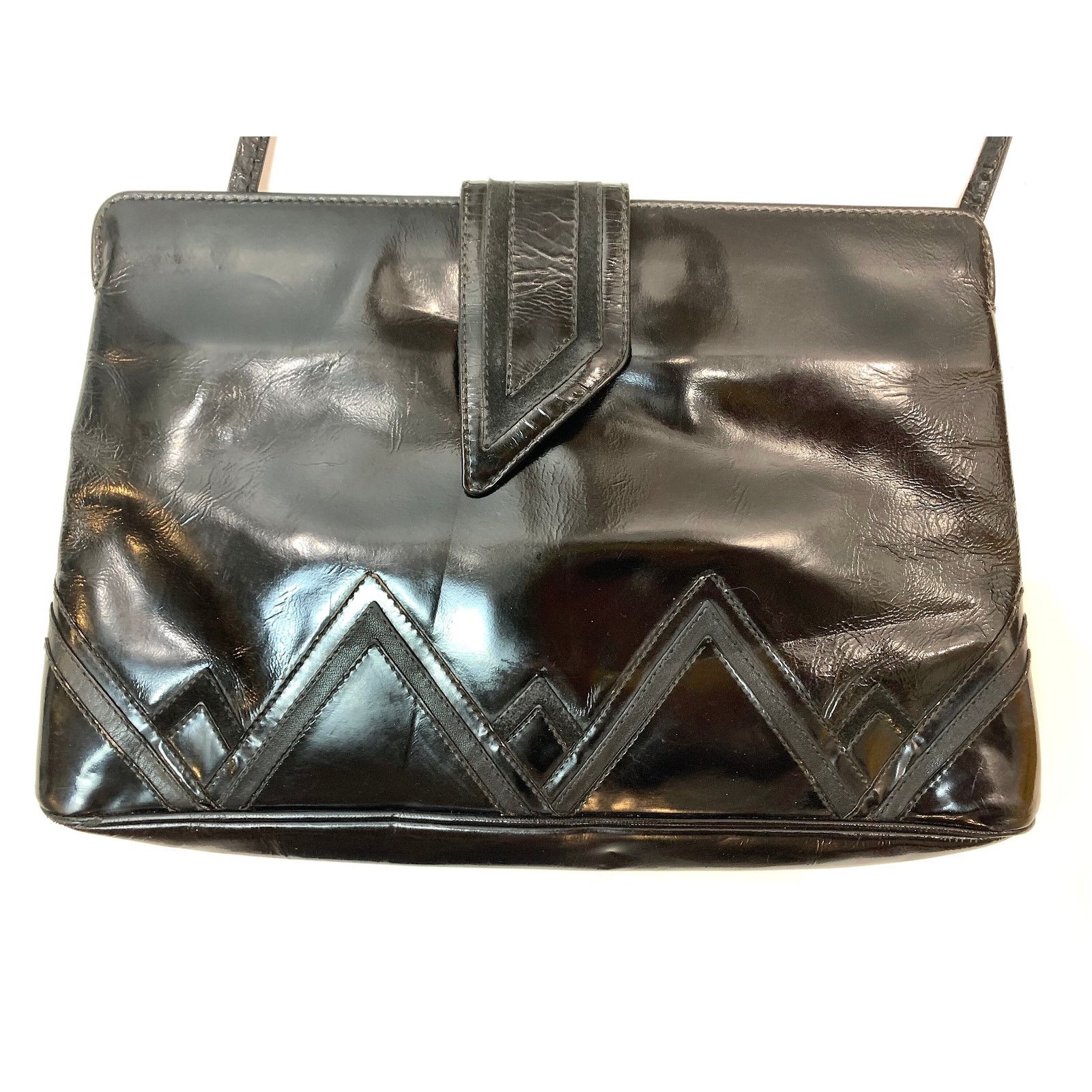 Genuine Leather Genuine Leather Vintage 90s Grunge Shoulder Medium 