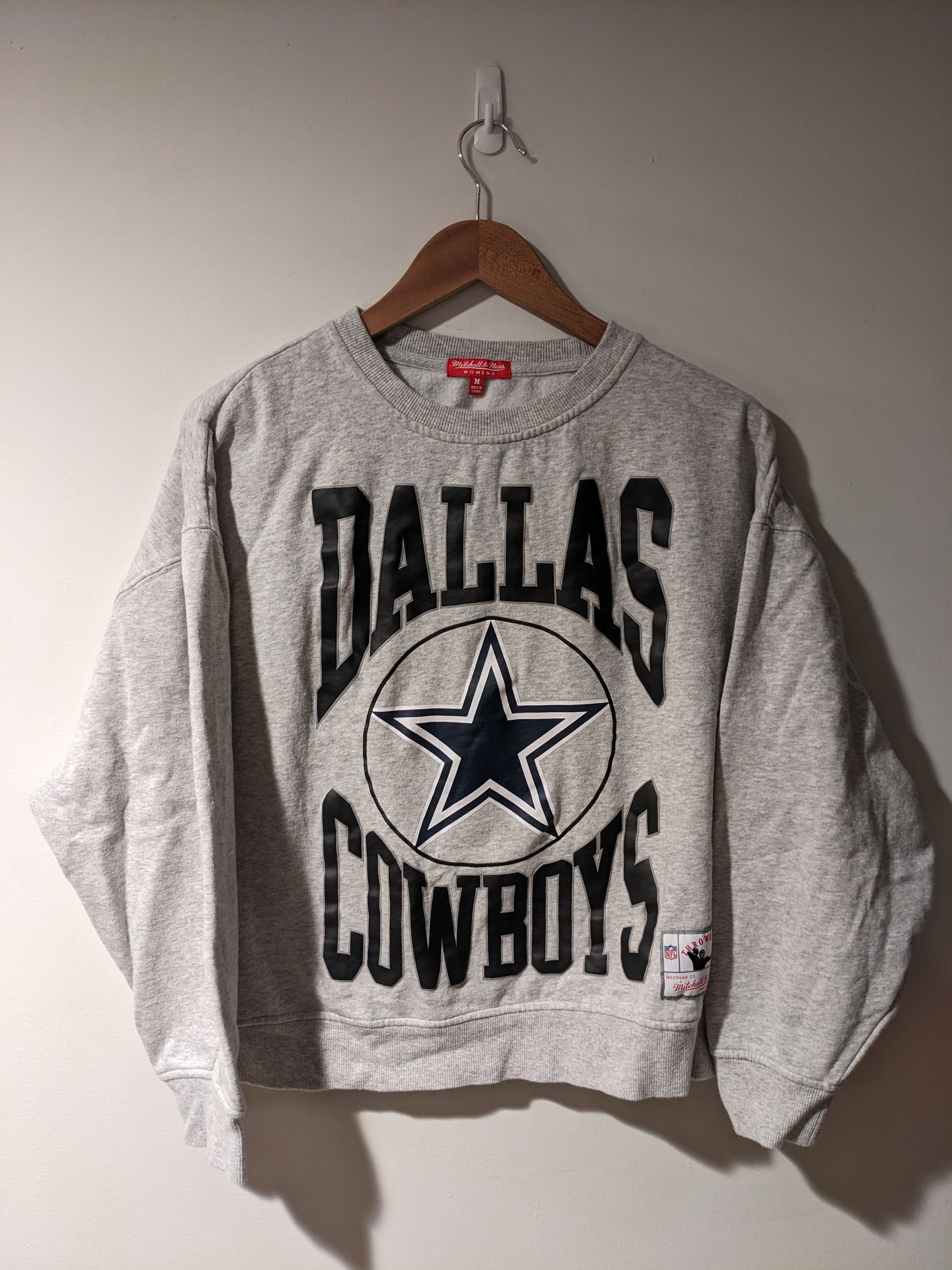 NFL Dallas Cowboys Mitchell and Ness Woman's Sweatshirt Size M / US 6-8 / IT 42-44 - 1 Thumbnail