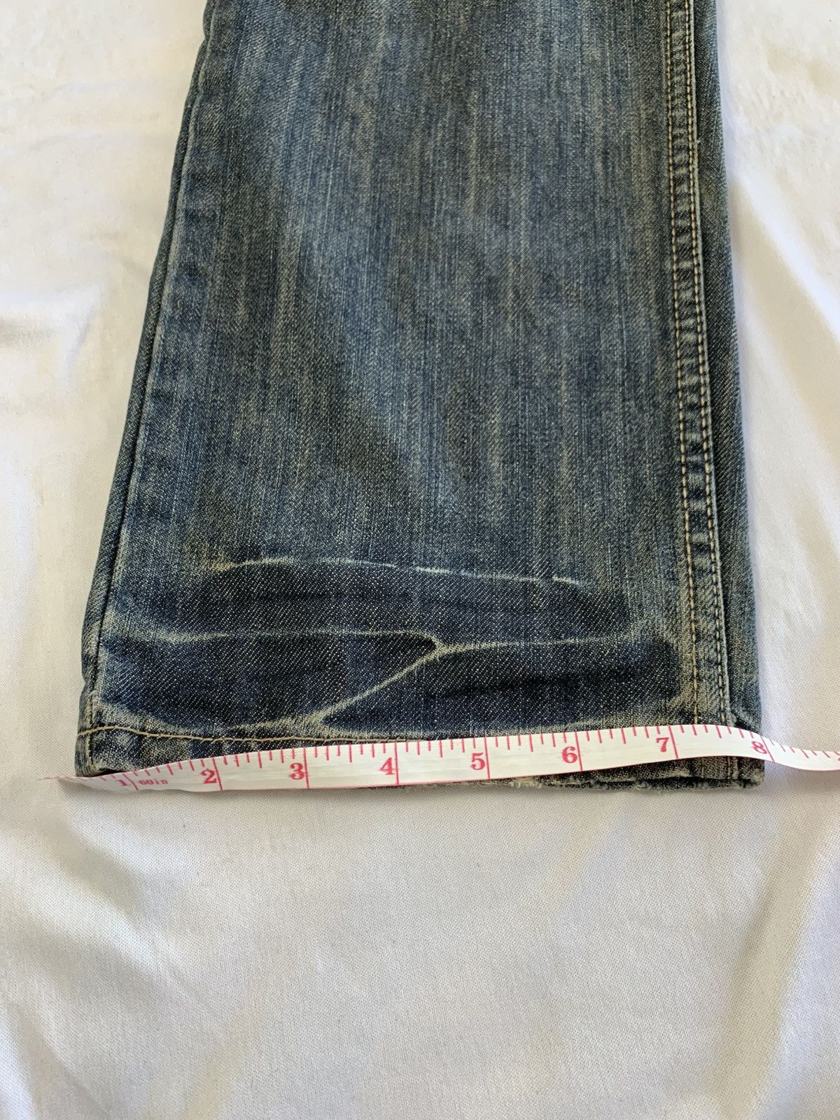 PPFM PPFM double waist punk distressed denim jeans Size US 32 / EU 48 - 16 Thumbnail