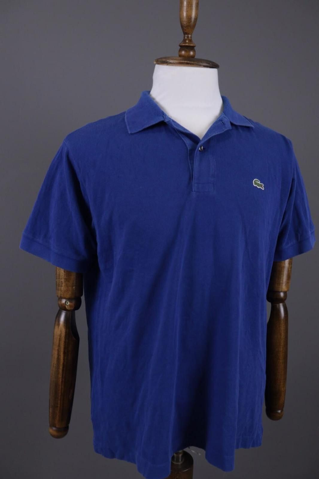 Lacoste Men Lacoste Classic Fit Blue Summer Polo Shirt Size 6 / XL Size US M / EU 48-50 / 2 - 8 Thumbnail