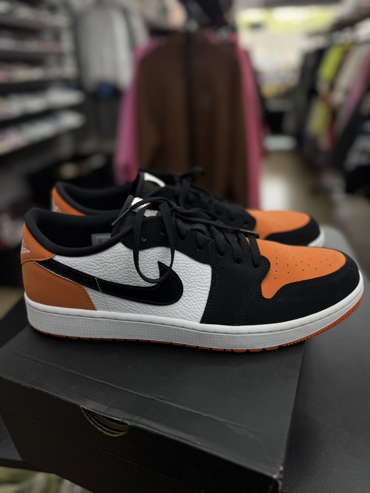 Jordan Brand × Nike Jordan 1 Low Shattered Backboard Golf Size 14 Size US 14 / EU 47 - 14 Thumbnail