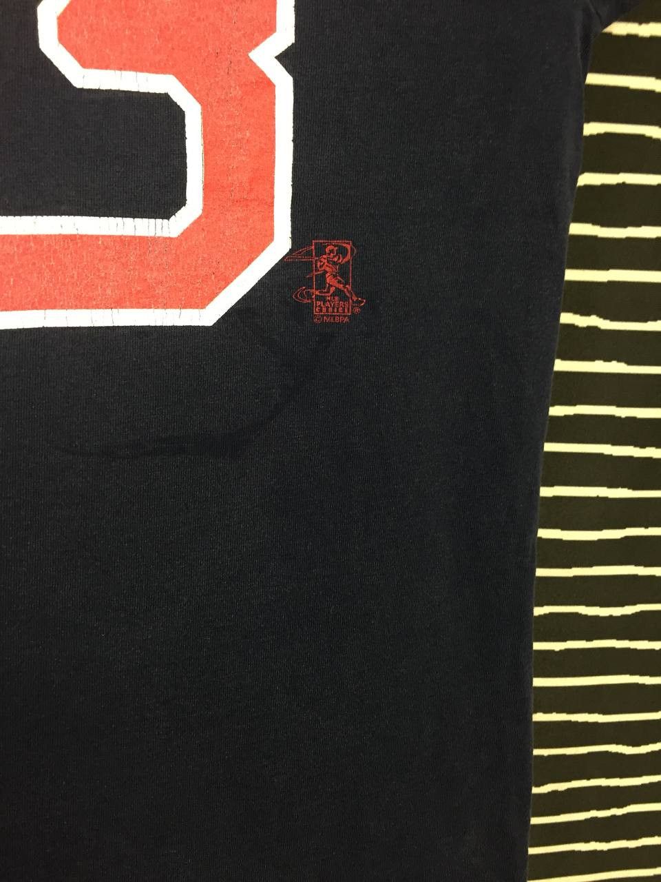 MLB × Majestic × Vintage Vtg Majestic MLB Boston Red Sox Jason Varitek Tee Size US L / EU 52-54 / 3 - 8 Thumbnail