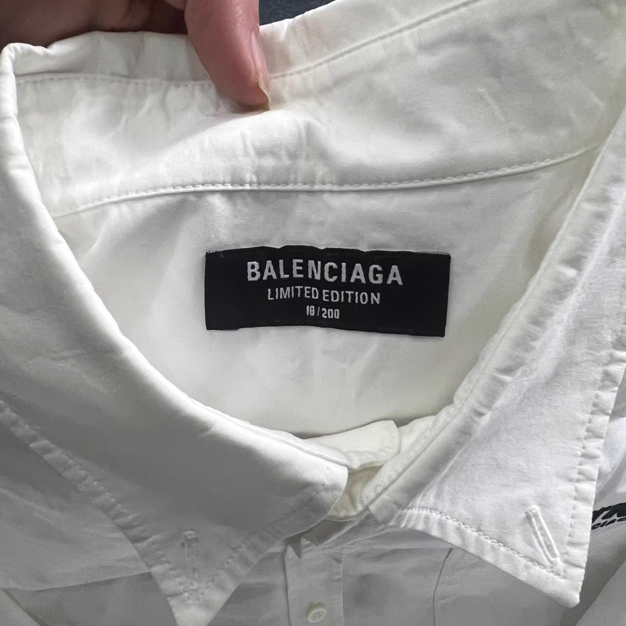 Balenciaga Balenciaga Co-branded Shirt K28 Size XS / US 0-2 / IT 36-38 - 3 Thumbnail