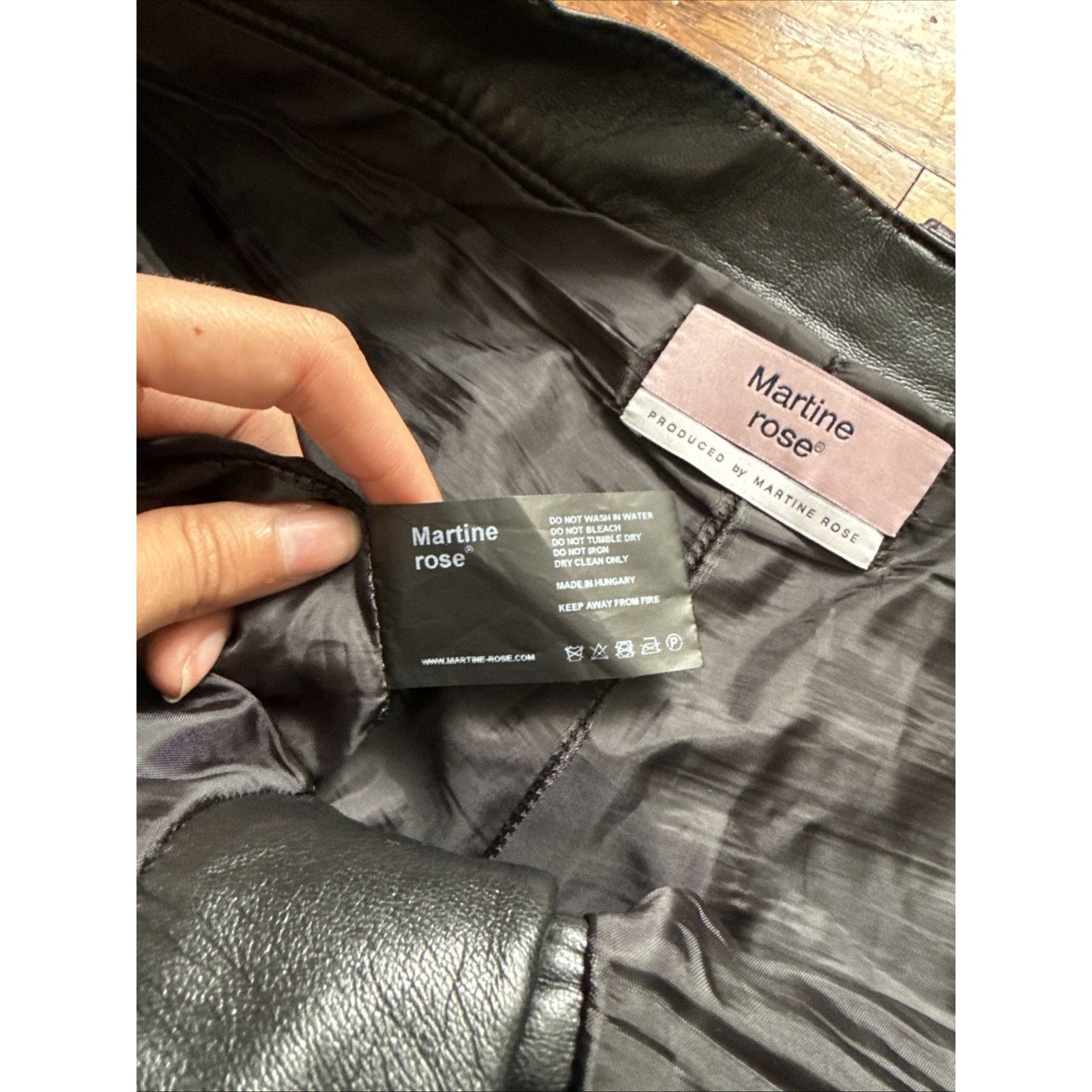 Martine Rose MARTINE ROSE Straight cut PANTS size XL black Size US 40 / EU 56 - 9 Thumbnail