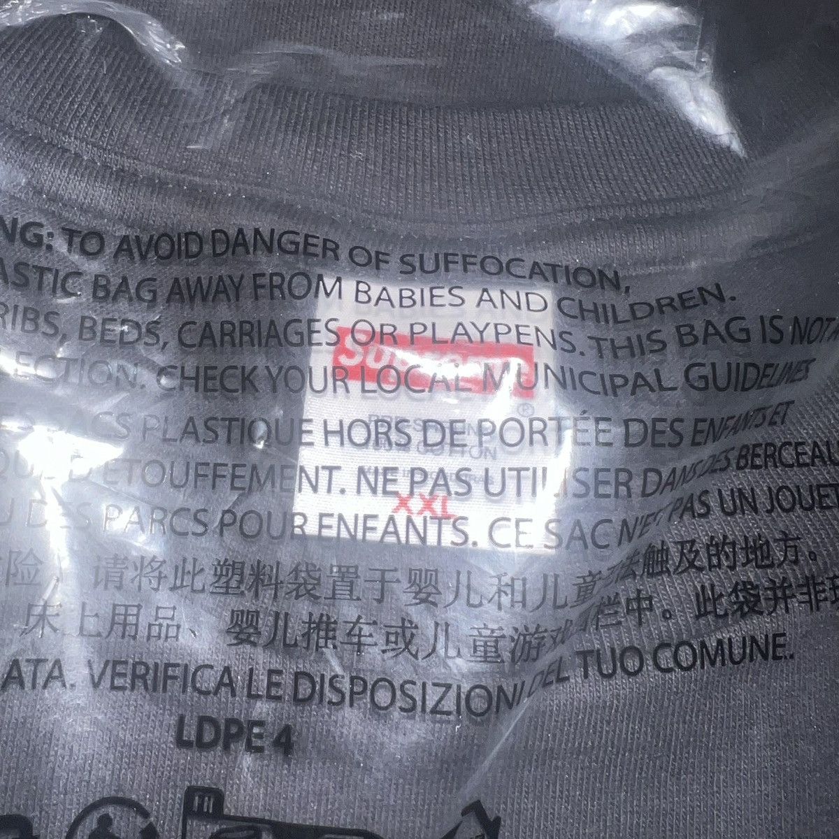Supreme In-Hand Supreme Evolution Tee Black Size: XXL Size US XXL / EU 58 / 5 - 5 Thumbnail