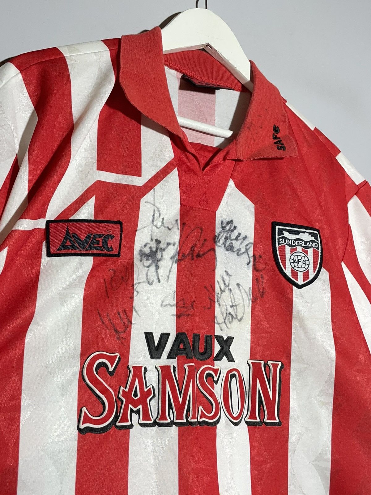 Vintage Sunderland 1994/96 Vintage Y2k Streetwear Football Shirt Size US L / EU 52-54 / 3 - 3 Thumbnail