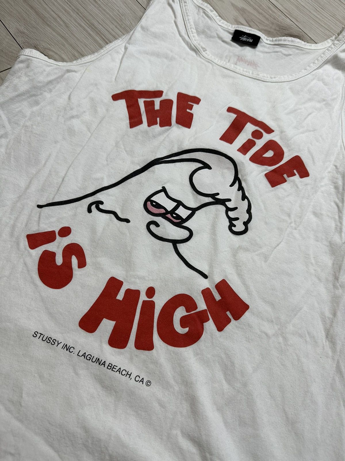 Stussy × Vintage Stussy "The Tide Is High" t-shirt Large Size US L / EU 52-54 / 3 - 3 Thumbnail