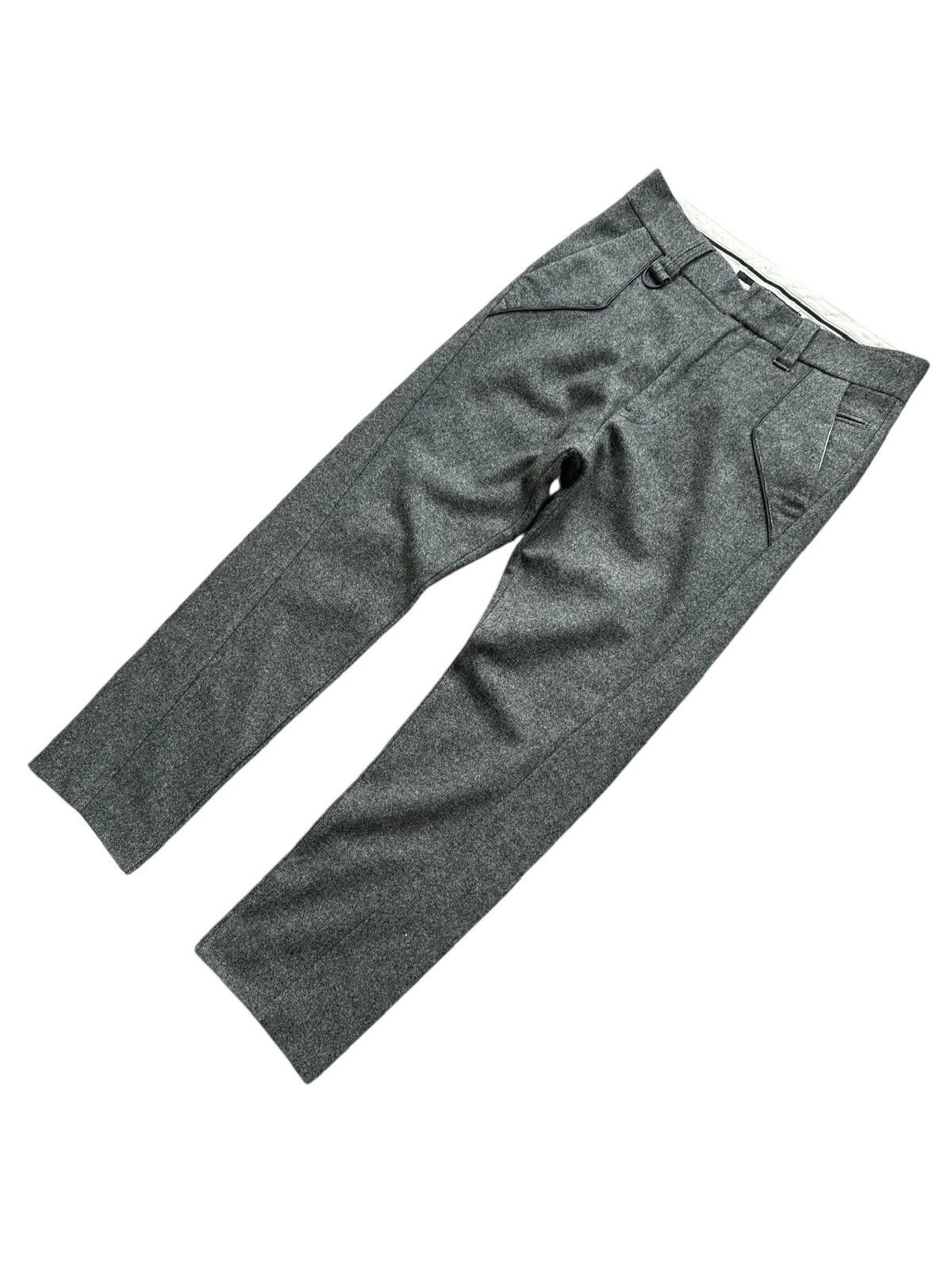 NO ID 00’s NO.ID Japan twisted seam wool pants Size US 30 / EU 46 - 4 Thumbnail