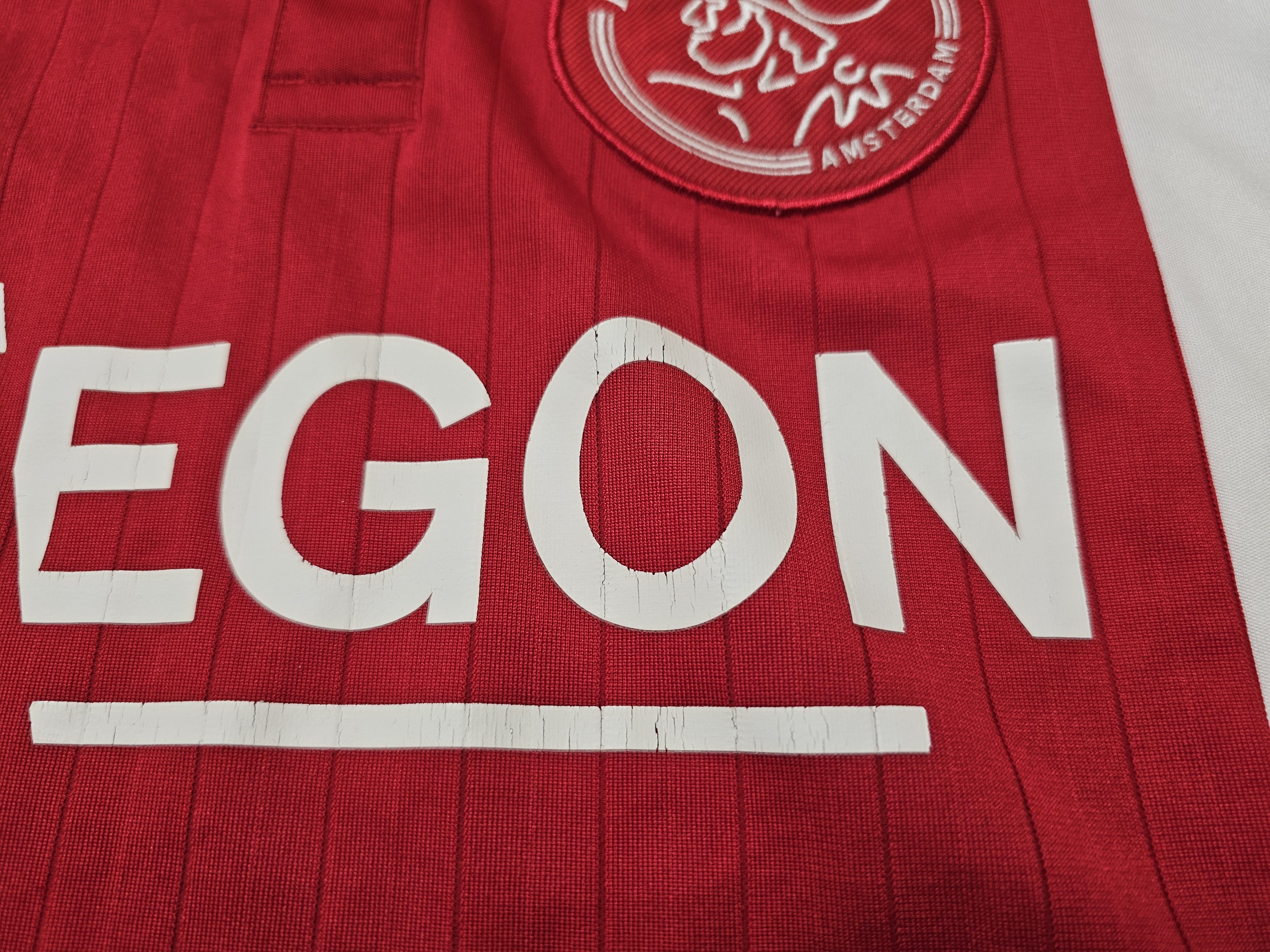 Adidas AJAX AMSTERDAM 2014 2015 HOME FOOTBALL SHIRT SOCCER JERSEY Size US M / EU 48-50 / 2 - 6 Thumbnail