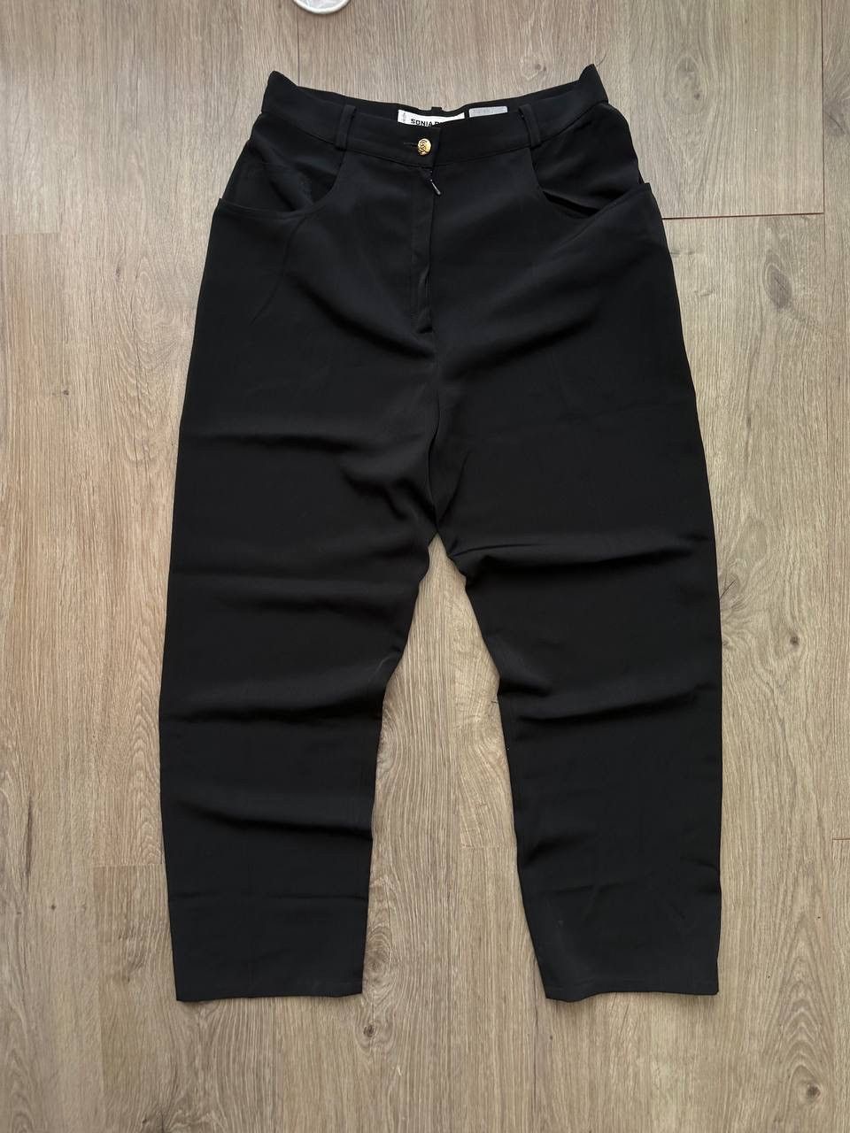 Vintage Vintage Sonia Rykiel Black Womens Pants Size 28" / US 6 / IT 42 - 4 Thumbnail