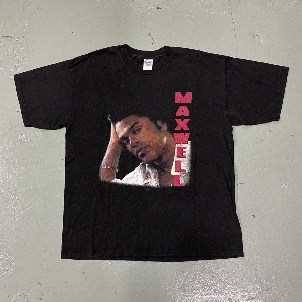 Band Tees × Rap Tees × Vintage Vintage Maxwell Rap Tees Promo Shirt 90s Size US XL / EU 56 / 4 - 2 Thumbnail