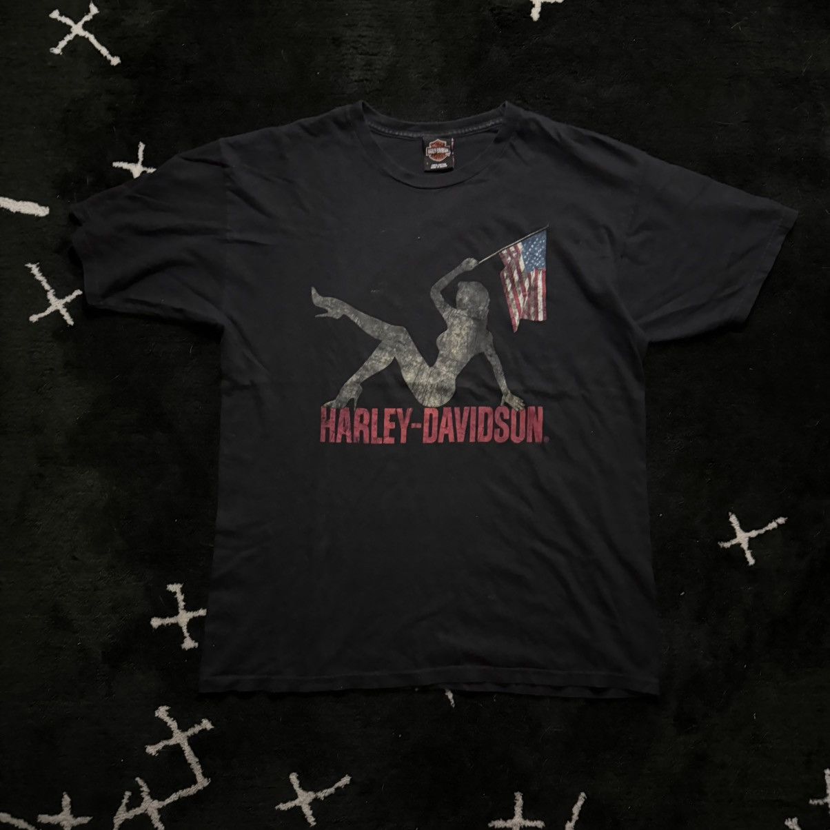 Harley Davidson Harley Davidson - Girl T Shirt Size US L / EU 52-54 / 3 - 1 Thumbnail