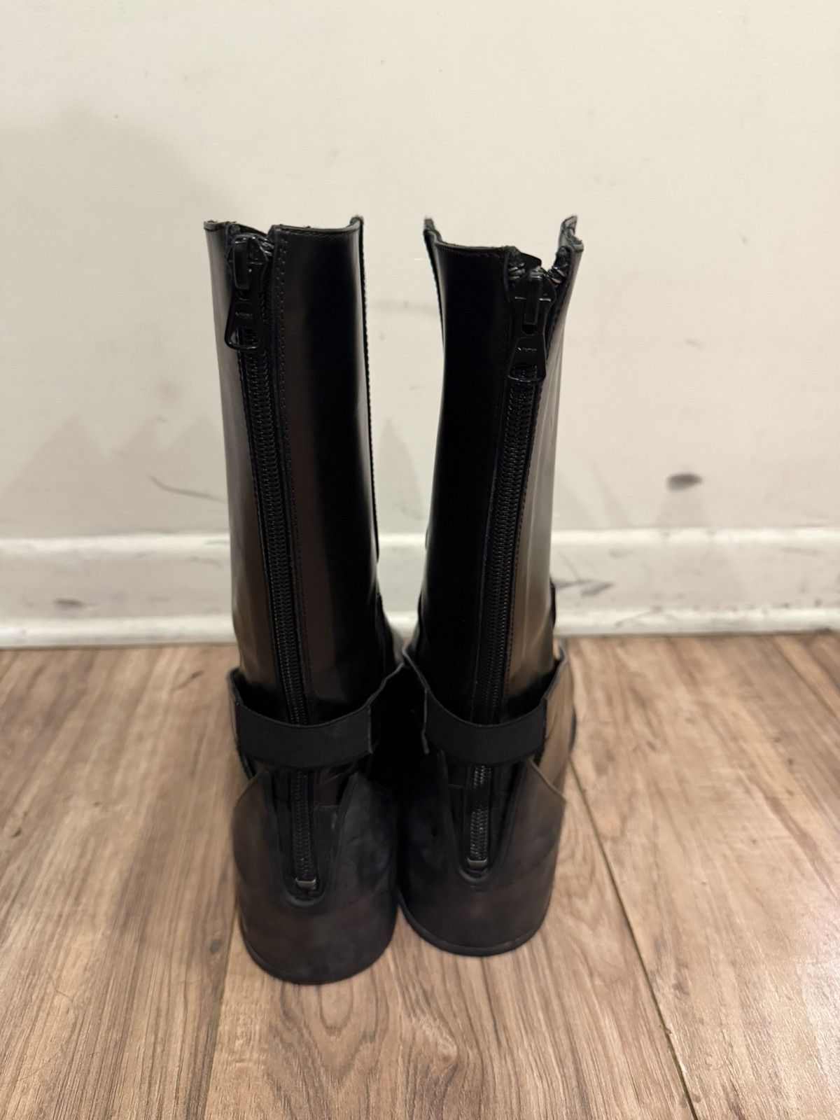 Raf Simons SS09 Leather Spoiler Boots 42 Size US 9 / EU 42 - 4 Thumbnail