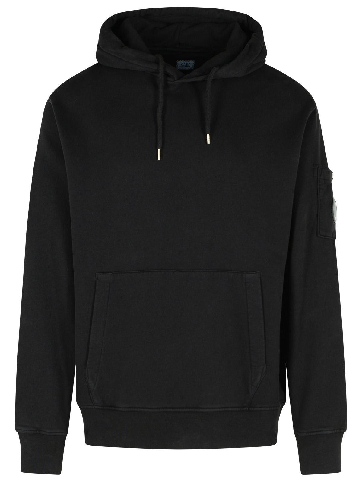C.P. Company C.P. COMPANY 'Brushed' Black Cotton Sweatshirt Size US XXL / EU 58 / 5 - 1 Thumbnail