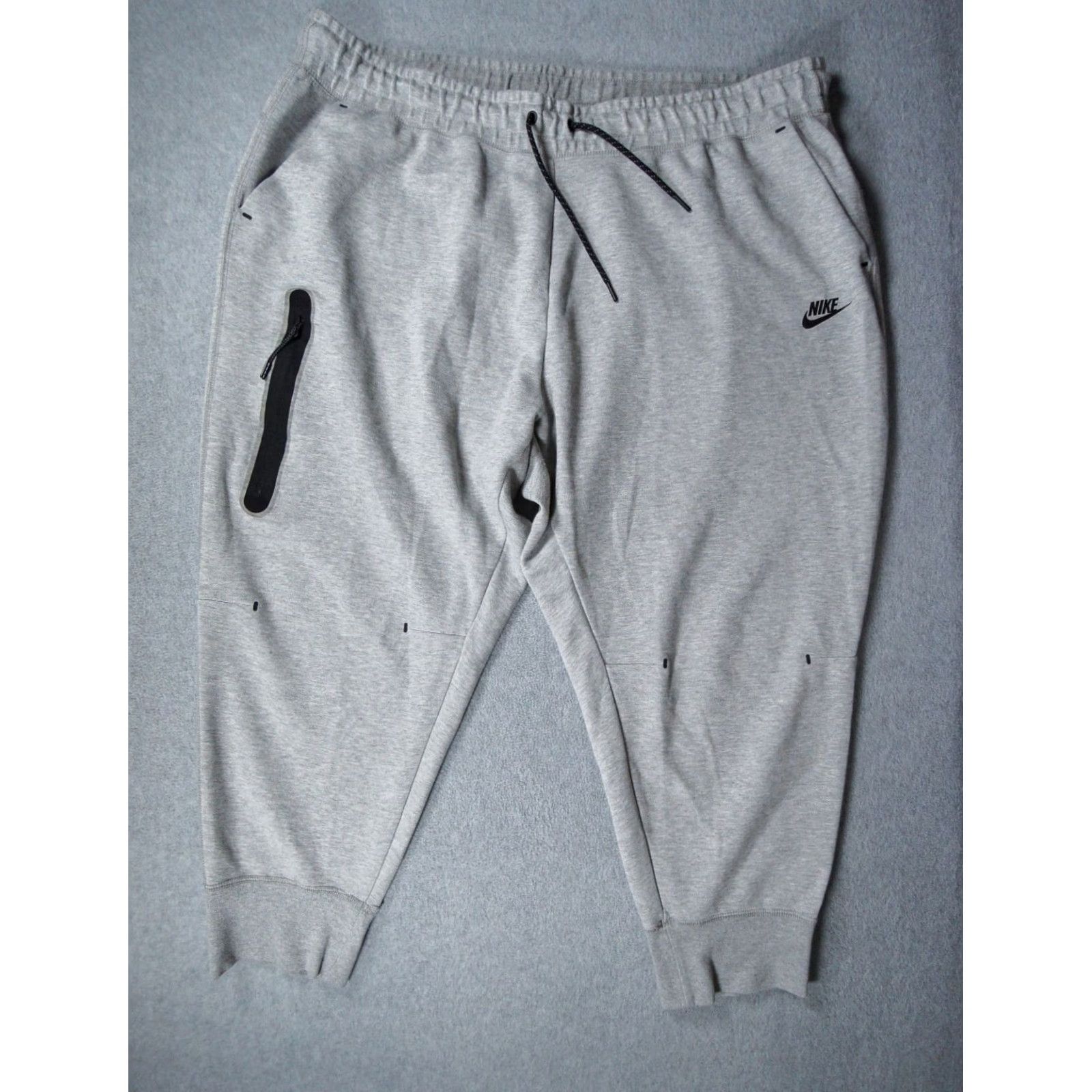 Nike Nike Jogger Pants Womens 2X Gray Tech Fleece Zip Pocket Sweatpants Ladies Size 40" / US 18 - 2 Thumbnail