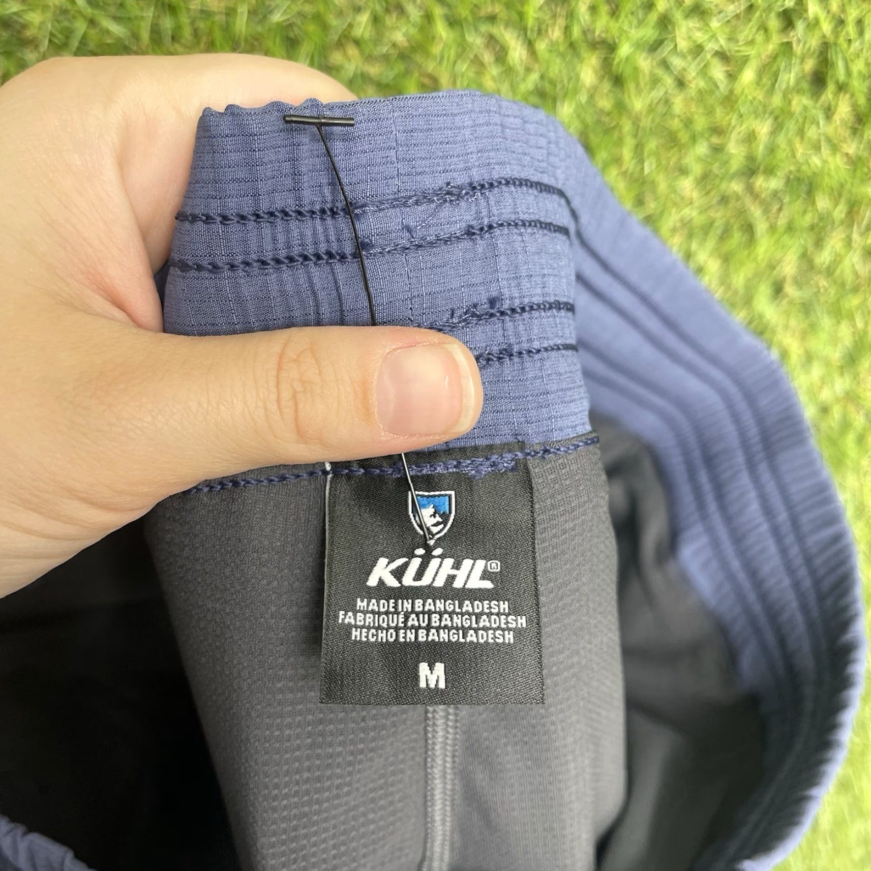 Rails KUHL Skirt Womens Medium Blue Hiking Trails Casual Tech Poly Ladies 32 Waist Size 32" / US 10 / IT 46 - 4 Thumbnail
