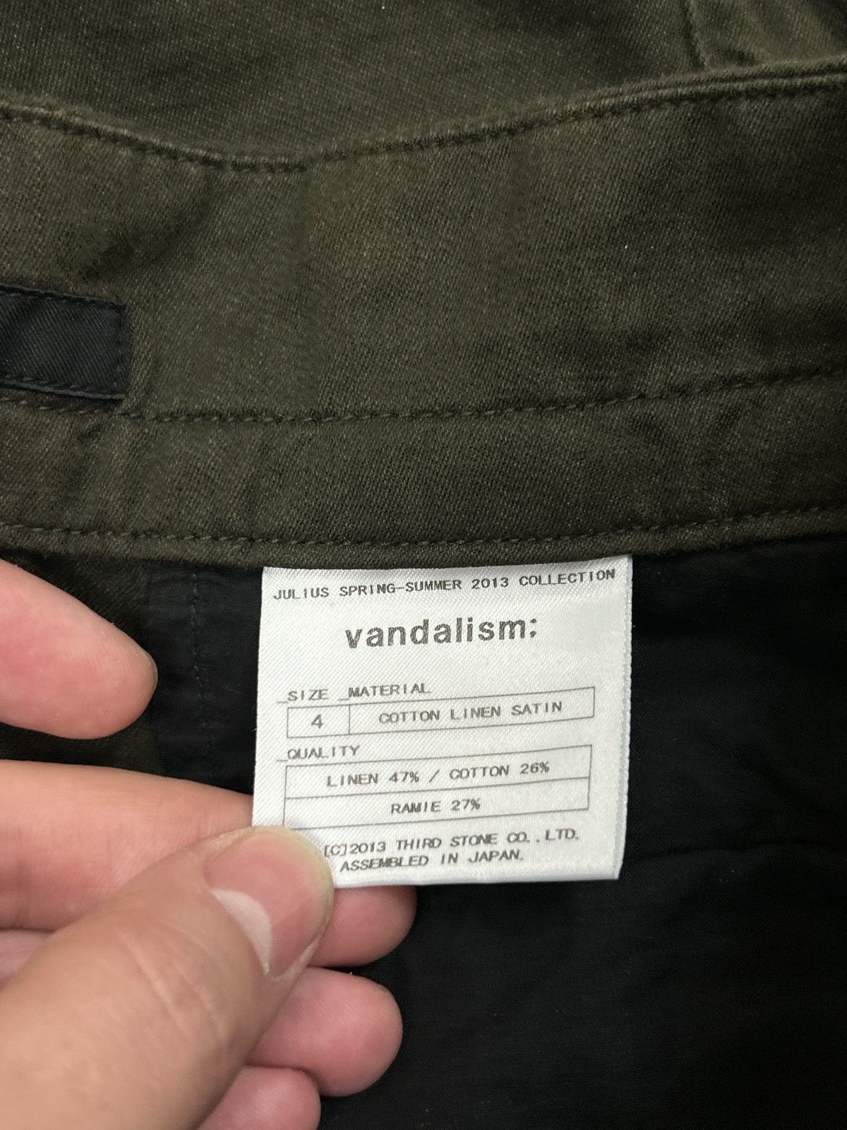 Julius NWT! Cargo Tapered Pants Size US 34 / EU 50 - 7 Thumbnail