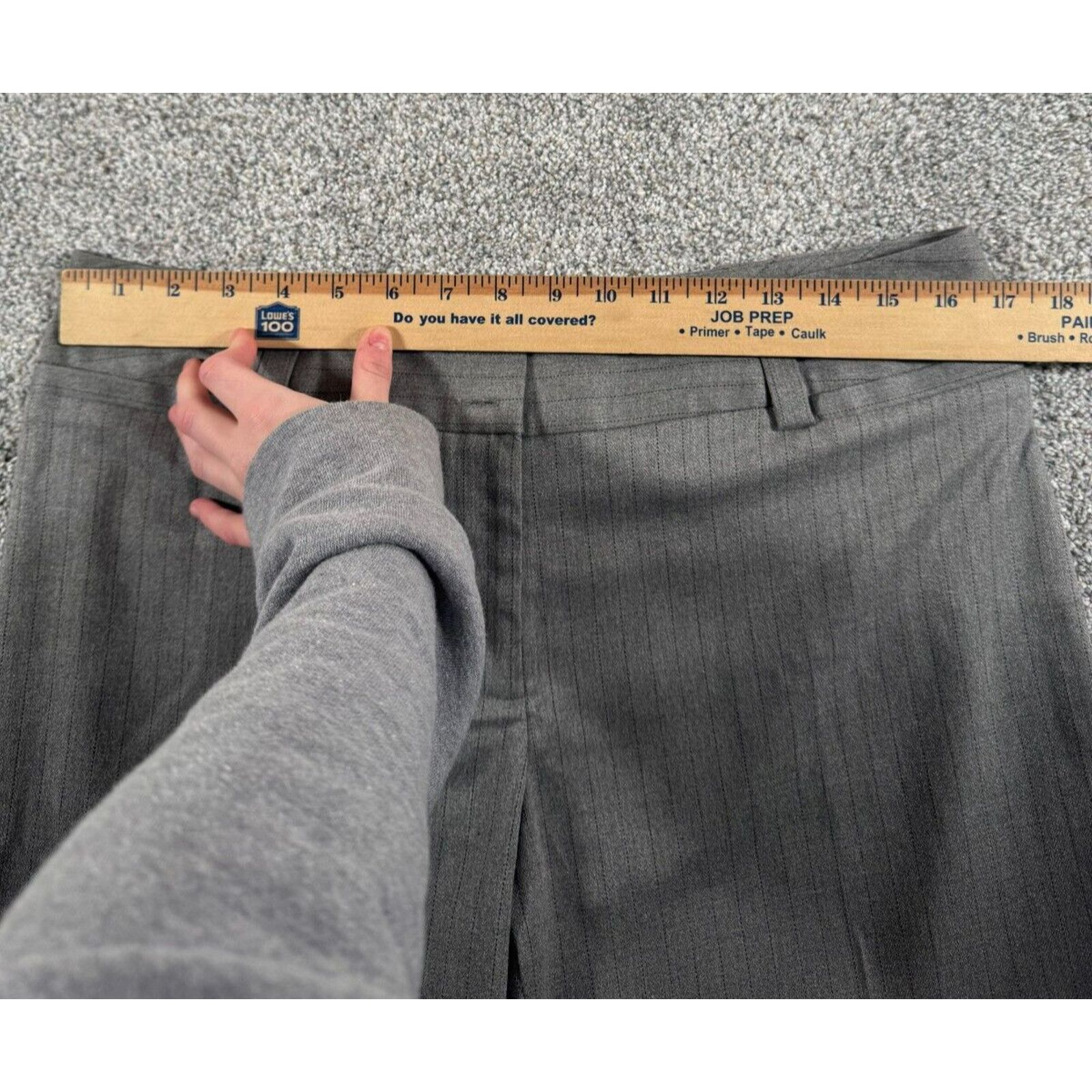 Other AB Studio Pants Womens Size 8 Office Career Chic Pinstripe Size 30" / US 8 / IT 44 - 6 Thumbnail