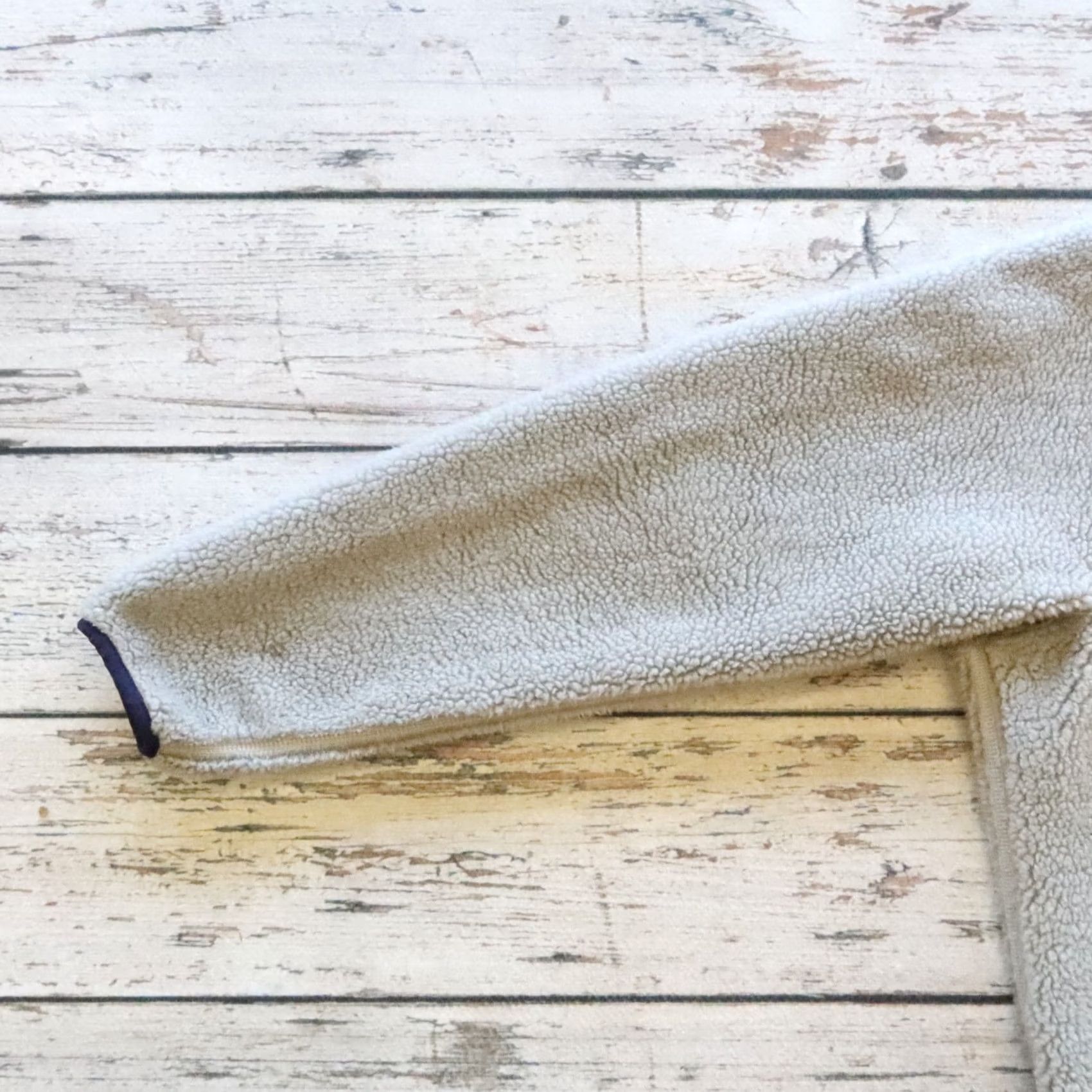 Patagonia VINTAGE Patagonia Deep Pile Fleece Made in USA L Gray Men's Sweater Zip Size US L / EU 52-54 / 3 - 4 Thumbnail