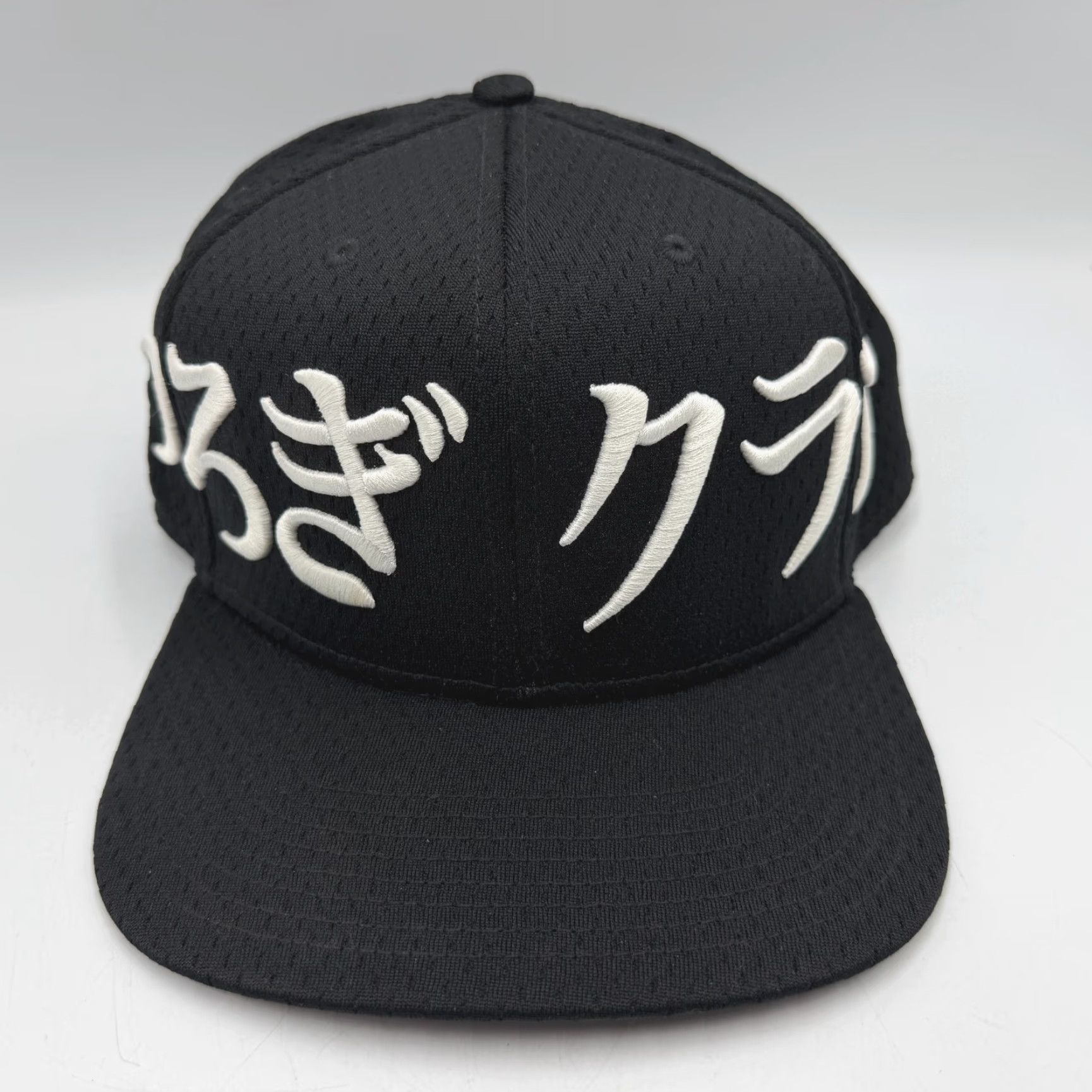 Nike Nike QT S Roshe PRO Snapback Hat 807822-010 Black Adjustable Japanese Cap Mens Hat Size ONE SIZE - 2 Thumbnail