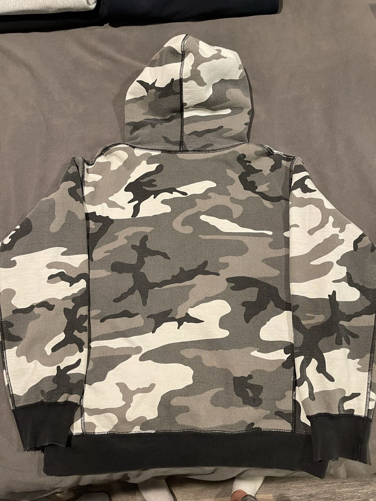 Supreme Supreme Snow Camo Box logo hoodie Size US XL / EU 56 / 4 - 13 Thumbnail
