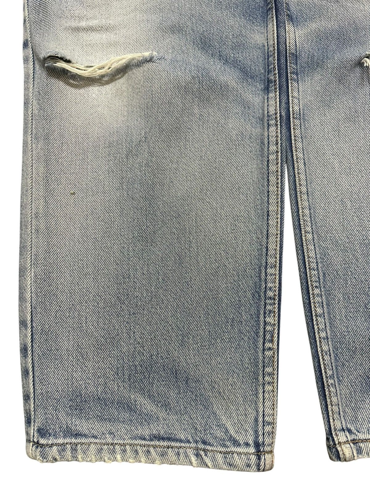 Levi's Vintage 90s Levis Light Blue Faded Wash Distress Baggy Jeans Size US 34 / EU 50 - 7 Thumbnail