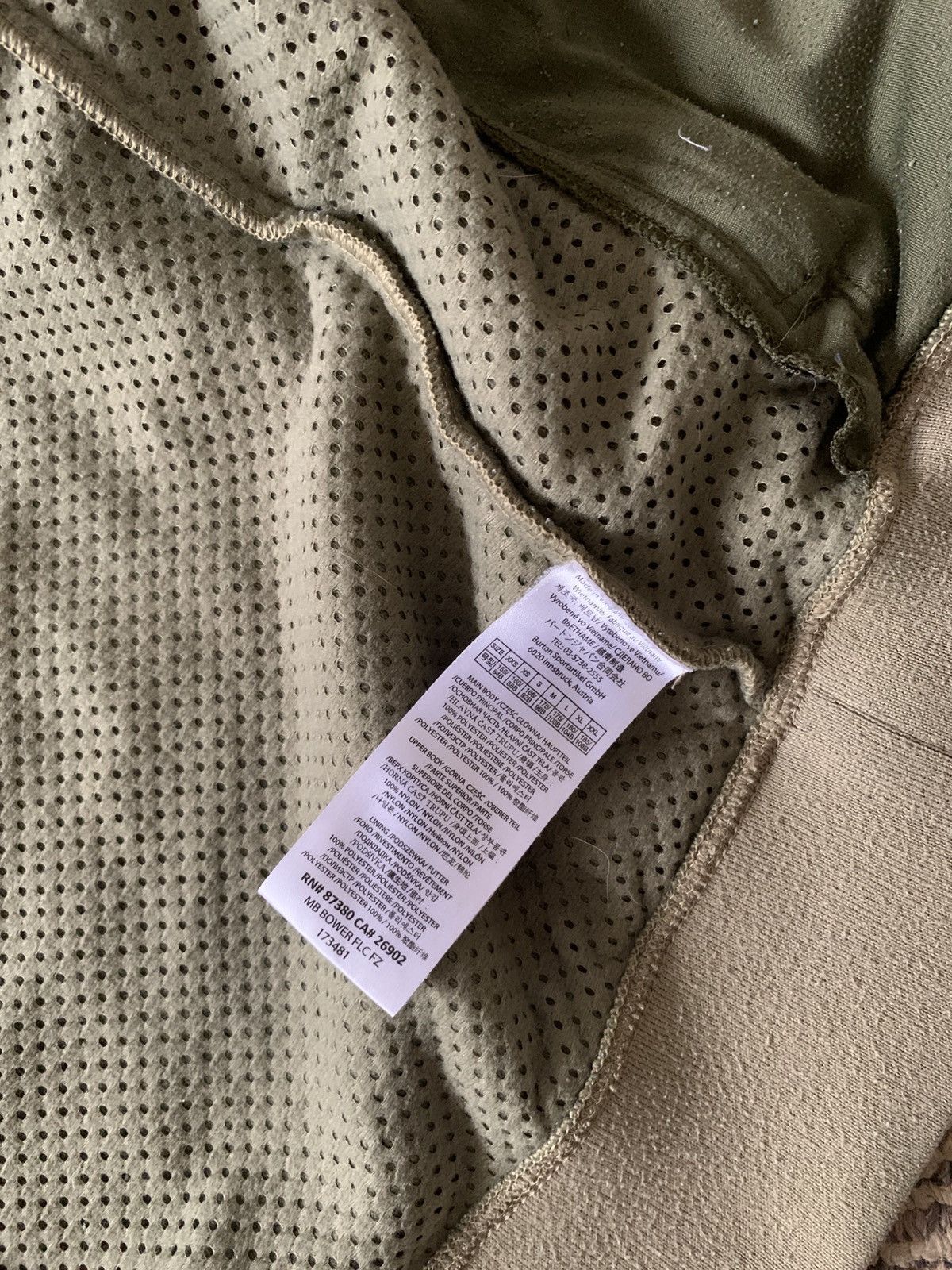 Burton Vintage Burton Bower Durable Goods Zip-Up Fleece Jacket Size US M / EU 48-50 / 2 - 7 Thumbnail