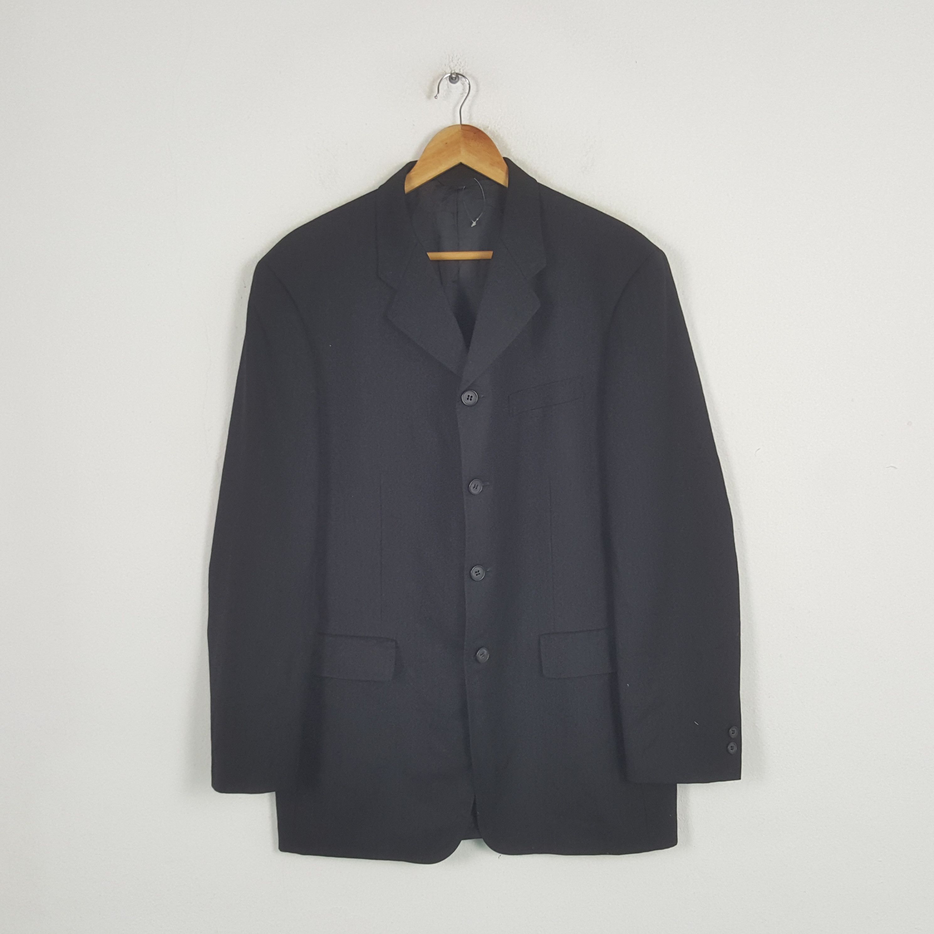 Japanese Brand × Vintage × Yohji Yamamoto Vintage A.A.R Yohji Yamamoto Designer Blazer Jacket C290N20 Size US M / EU 48-50 / 2 - 1 Thumbnail