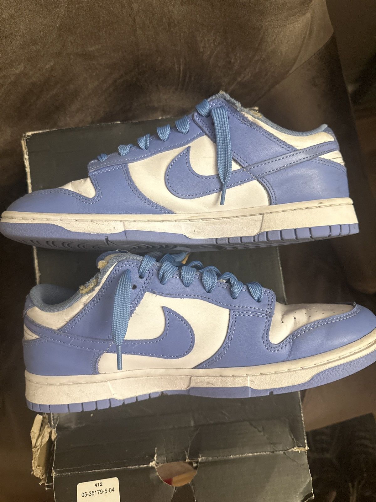Nike Nike x Dunk low University Blue Size US 10 / EU 43 - 2 Thumbnail