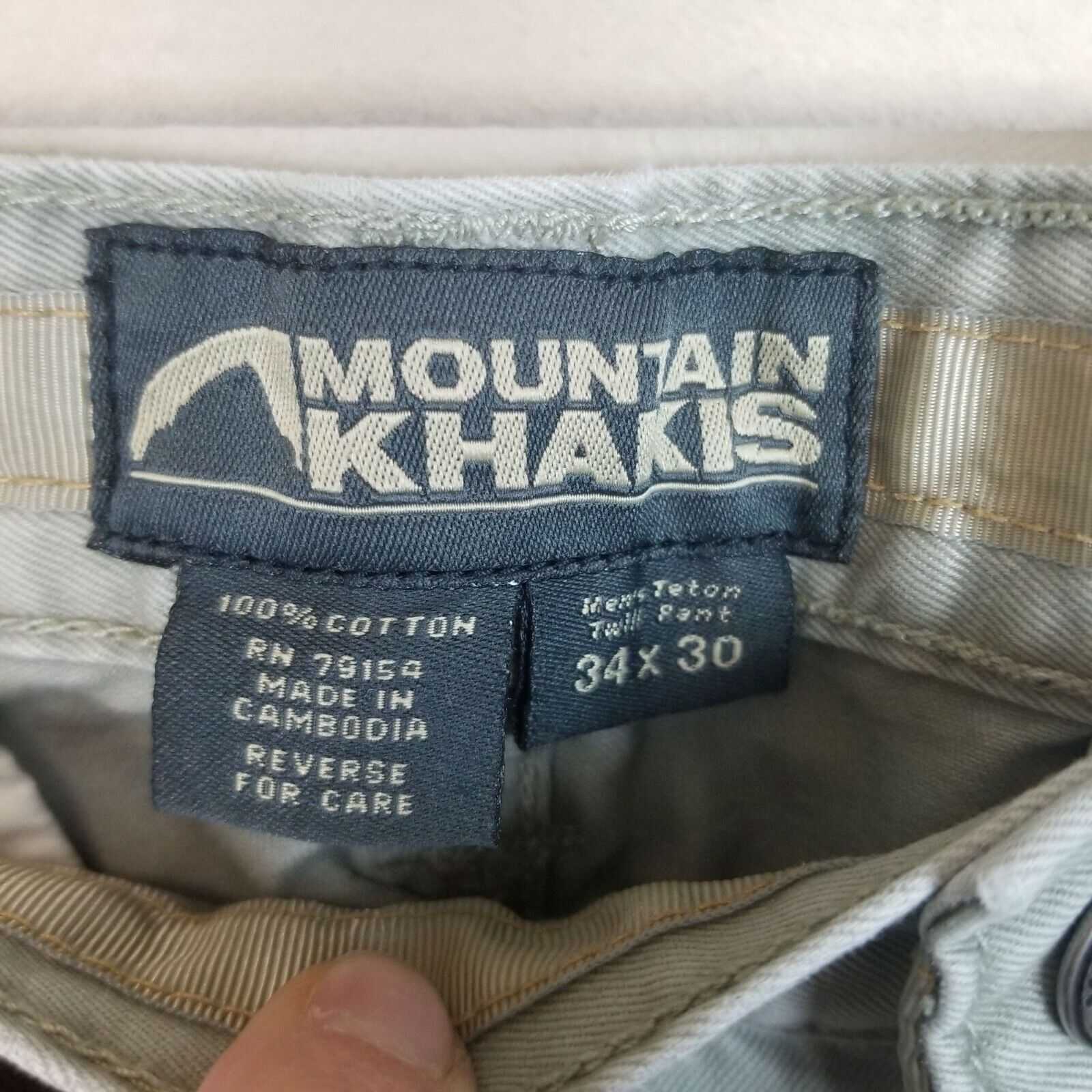 Mountain Khakis Mountain Khakis Mens Teton Twill Pants Size 34x30 Gorpcore Size US 34 / EU 50 - 6 Thumbnail