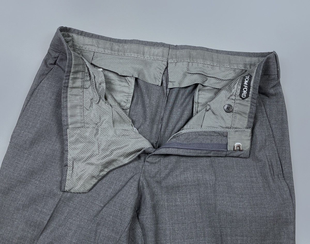 Tom Ford TOM FORD Base F 100% Wool Solid Suit Jacket Pants Size 48R Size 48R - 12 Thumbnail