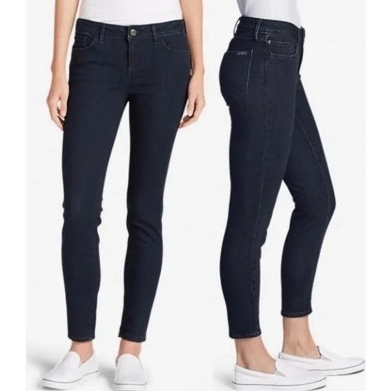 Eddie Bauer Eddie Bauer Red Slightly Curvy Skinny Jeans Specially Dyed Size 26" / US 2 / IT 38 - 7 Thumbnail