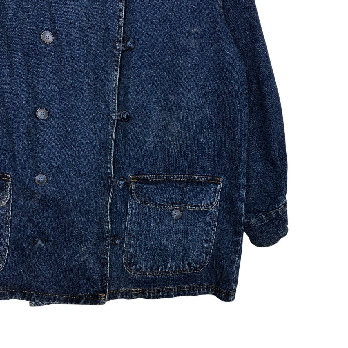 Japanese Brand 🔥VINTAGE CHORE WORK DENIM JACKET CHEROKEE ISSEY MIYAKE Size US L / EU 52-54 / 3 - 7 Thumbnail