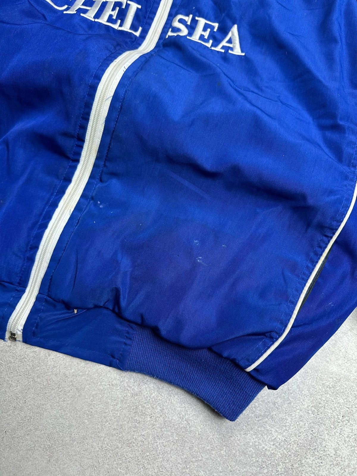 Chelsea Soccer Vintage FC Chelsea Football Blue Soccer Bomber Jacket L Size US L / EU 52-54 / 3 - 7 Thumbnail