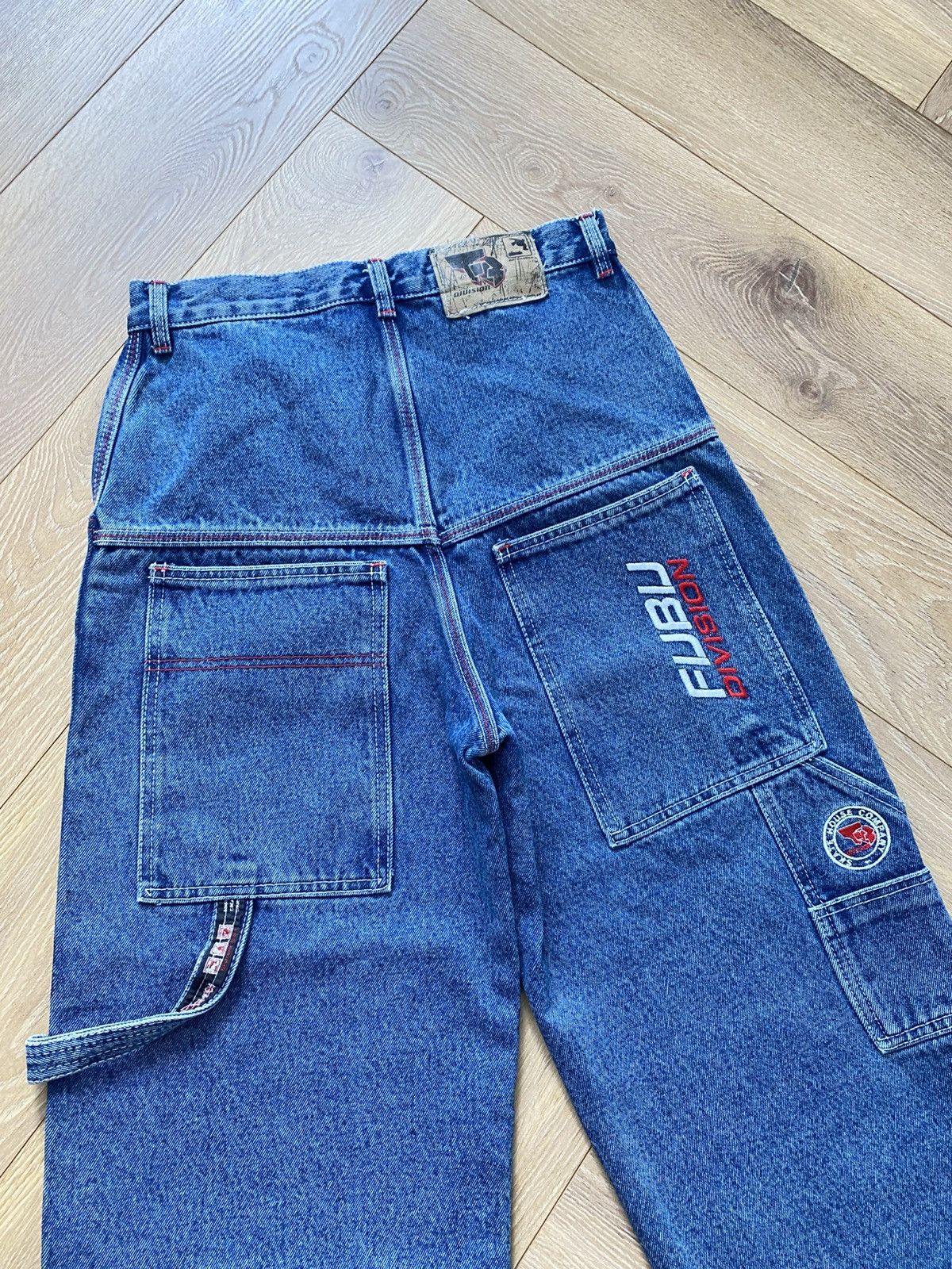 Fubu × Vintage Fubu Vintage Y2k Denim Jeans Pants Trousers Hiphop Drip Swag Size 26" / US 2 / IT 38 - 8 Thumbnail