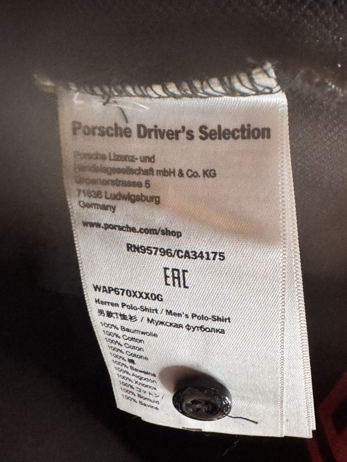 Porsche Design Porsche Design 911 Turbo / Porsche Racing Team Polo Shirt Size US S / EU 44-46 / 1 - 7 Thumbnail